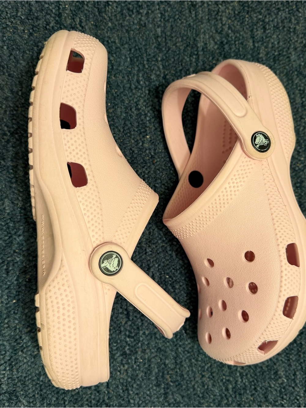 CROCS Classic Clog Sandals in Light Pink - Picture 5 of 8